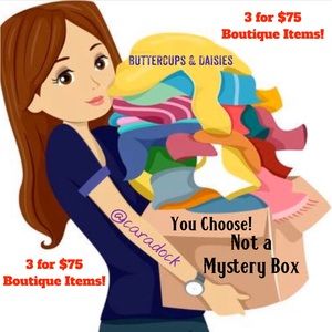 Resellers or Not 3 Boutique Item Not a Mystery Box